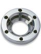 Supertrapp Muffler End Cap Slotted 4 in Diameter Aluminum Polished