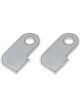 Stainless Works Header Tabs - 2 Tabs - Stainless - Natural - Kit