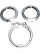 Stainless Works Exhaust Clamp V Band Clamp 2-1/2 in Tube Clamp / Flanges