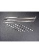 Taylor/Vertex Cable Ties - Zip Ties - 8 in - Nylon - Chrome - Set of 25