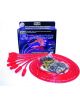 Taylor/Vertex Spark Plug Wire Set Pro Wire Spiral Core 8 mm Red Straigh