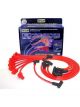 Taylor/Vertex Spark Plug Wire Set Spiro-Pro Spiral Core 8 mm Red 90 Deg