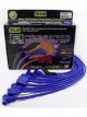 Taylor/Vertex Spark Plug Wire Set Spiro-Pro Spiral Core 8 mm Blue 90 De