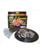 Taylor/Vertex Spark Plug Wire Set ThunderVolt Spiral Core 8.2 mm Black