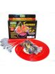 Taylor/Vertex Spark Plug Wire Set ThunderVolt Spiral Core 8.2 mm Red 13