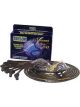 Taylor/Vertex Spark Plug Wire Set ThunderVolt 50 Spiral Core 10.4 mm Bl