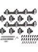 T&D Machine Rocker Arm Shaft Mount 1.70 Ratio Full Roller Alumin