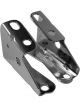 Tuff-Stuff Brake Booster Bracket - Steel - Chrome - Universal - Kit