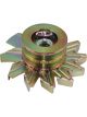 Tuff-Stuff Alternator Fan and Pulley Double V-Belt Pulley Hardware Inc