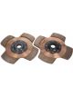 Tilton Clutch Disc 4-Paddle 8 rivet 7-1/4 in Diameter 1in x 23