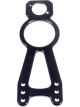 Ti22 Performance Steering Box Mount Fuel Shutoff Mount Aluminum Black An (3074)