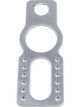 Ti22 Performance Steering Box Mount Fuel Shutoff Mount Aluminum Clear An (3075)