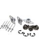 Ti22 Performance Mud Cover Installation Kit Screw-In Inserts / Rivets
