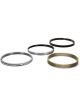 Total Seal Piston Rings Classic Steel 4.145 in Bore File Fit 0.043  (CS9010 25)
