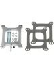 Trans-Dapt Carburetor Spacer 1 in Thick Open Square Bore PCV Port Gasket