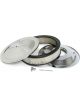 Trans-Dapt Air Cleaner Assembly Muscle Car 14 in Round 3 in Tall 5-1/8 i