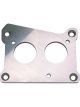 Trans-Dapt For SB Chevy TBI on to Holley 2BBL Manifold- Front Mount