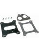 Trans-Dapt Throttle Body Adapter 1/4 in Thick Gasket / Hardware Steel TB