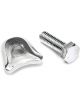 Trans-Dapt Distributor Hold Down Stud Mounted Hardware Included Steel Ch