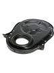 Trans-Dapt Timing Cover 1 Piece Steel Black Powder Coat Big Block Chevy