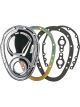 Trans-Dapt Timing Cover 2 Piece Gaskets Included Steel Chrome Small Bloc