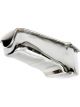 Trans-Dapt Engine Oil Pan OEM Style Rear Sump 4 qt Stock Depth Steel Chr