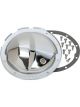 Trans-Dapt Differential Cover Gasket / Hardware Included Steel Chrome 8.
