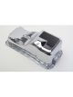 Trans-Dapt Engine Oil Pan OEM Style Front Sump Stock Depth Steel Chrome 