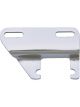 Trans-Dapt Alternator Bracket Lower Driver Side Header Mount Steel Chrome
