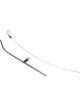 Trans-Dapt Engine Oil Dipstick Solid Tube Block Mount 23 in Long Steel C