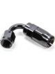 Triple X Race Components Fitting Hose End 120 Degree 4 AN Hose to