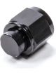 Triple X Race Components Fitting Cap 10 AN Aluminum Black Anodize