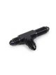 Triple X Race Components Fitting Bulkhead Tee 3 AN Male x 3 AN Ma