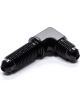 Triple X Race Components Fitting Bulkhead 90 Degree 3 AN Male to