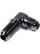 Triple X Race Components Fitting Bulkhead 90 Degree 6 AN Male to
