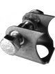U-B Machine Shock Mount Passenger Side Weld-On Straight Steel Natural