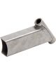 U-B Machine Shock Mount Weld-On Lower 7 in Long Steel Natural Unive