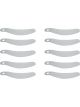 Ultra Shield Helmet Shield Tear Off 2 mm Thick 12-1/4 in Center to Cente