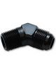 Vibrant Performance Fitting Adapter 45 Degree 6 AN Male to 3/8 in NPT M
