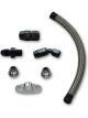 Vibrant Performance Turbocharger Oil Drain Bolt-On 1/2in NPT Female Fla