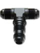 Vibrant Performance Fitting Bulkhead Tee 3 AN Male x 3 AN Male x 3 AN M