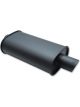 Vibrant Performance Street Power Flat Black Oval Muffler 20.0 in. Length