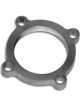 Vibrant Performance Turbo Discharge Flange 1/2 in Thick Steel T3 GT Ser