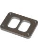 Vibrant Performance Turbo Inlet Flange 1/2 in Thick Steel T6 Divided