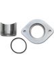 Vibrant Performance Blow-Off Valve Flange Weld-On Aluminum Natural Greddy