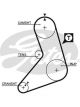 Gates PowerGrip Timing Belt