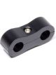 Vibrant Performance Line Separators, Hose Size: 0.38 in. Black Anodized