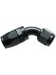 Vibrant Performance Swivel Hose End Fitting, 60; Size: -8AN Black