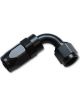 Vibrant Performance Swivel Hose End Fitting, 90; Size: -16AN Black