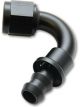 Vibrant Performance Fitting Hose End 120 Degree 6 AN Hose Barb to 6 AN